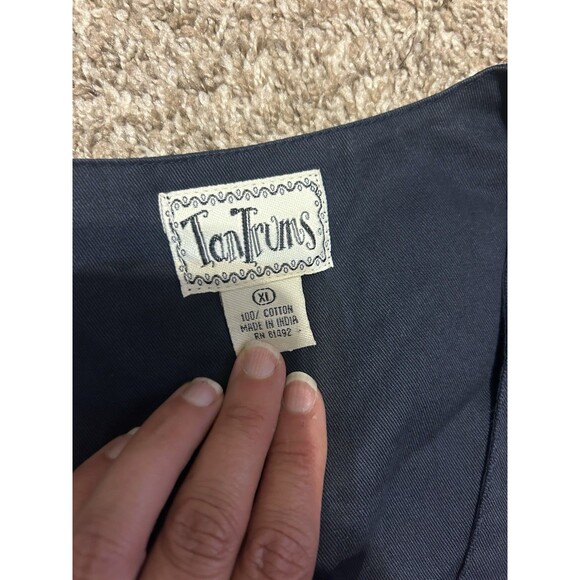 Vintage 80s Tantrums Teacher Themed Vest Patches Backpack Apple Books X Large - Picture 6 of 9